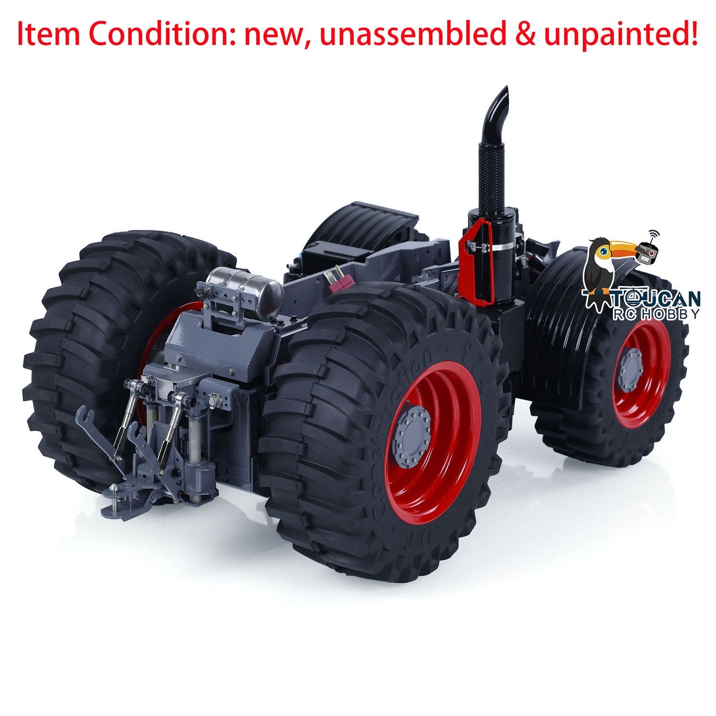 Metal Chassis for LESU 1/16 4X4 1050 RC Tractors Remote Control Car Model Kits Unpainted Hobby Model DIY Spare Parts