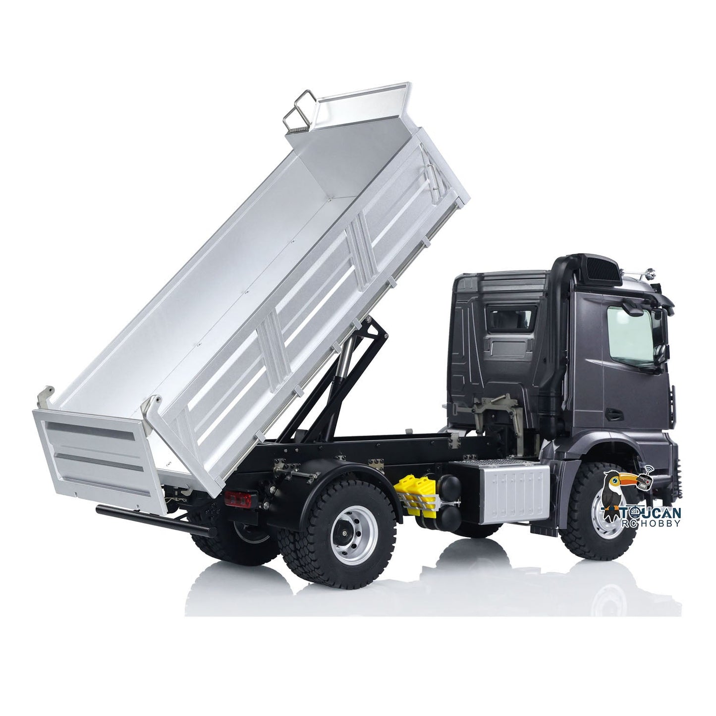 LAST ONE Fast Shipping Kabolite 4x4 1/14 RC Dumper Truck 5701 RTR Remote Control Tipper Car 2-speed