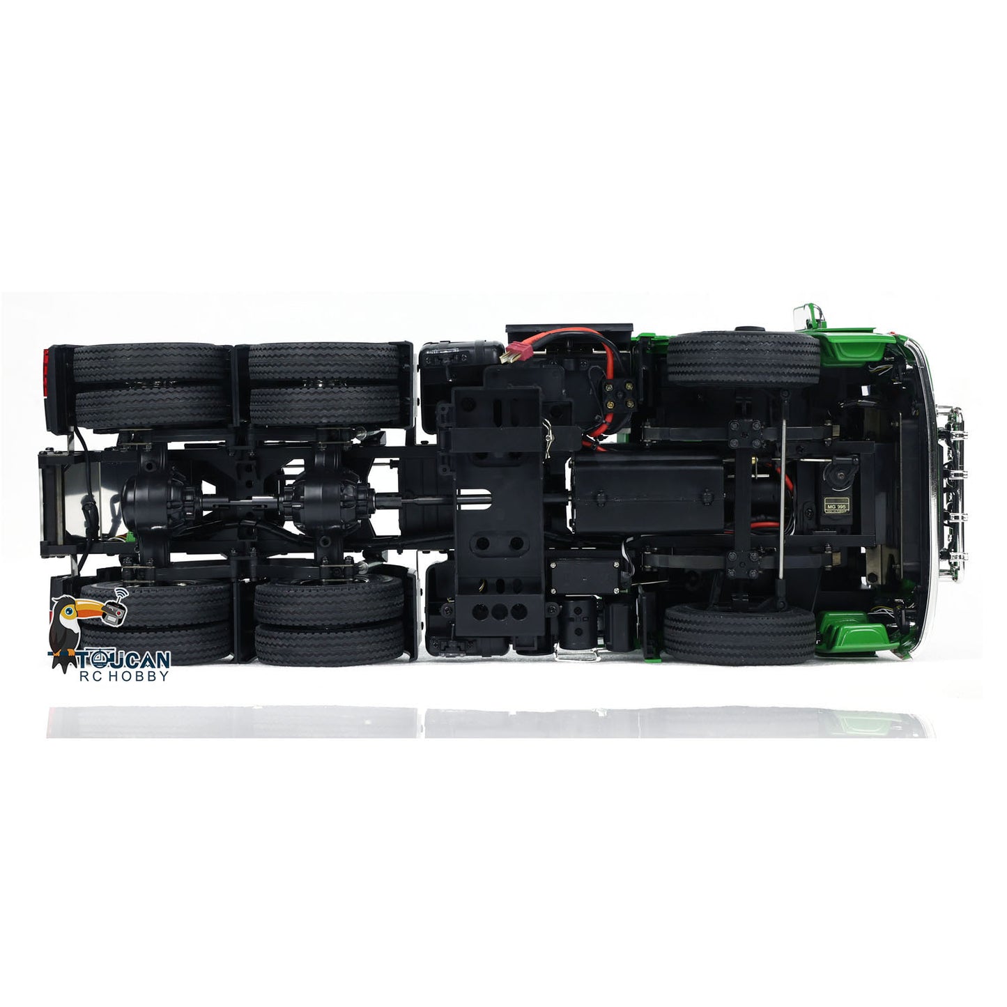 1/14 Metal RC Tractor Truck 6x4 3363 Ready to Run Remote Control Semi Truck with ST8 Radio System