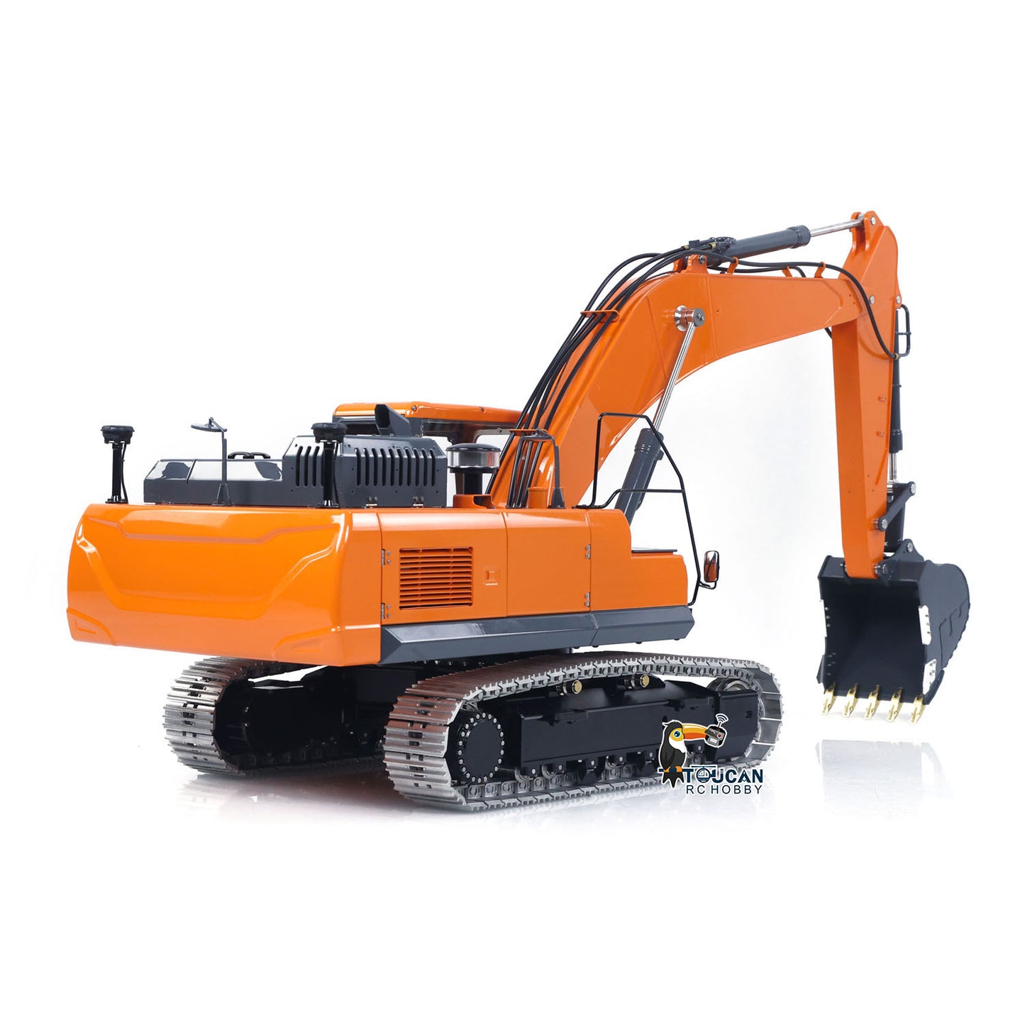 LESU Aoue DX350LC 1/14 Remote Control Digger Metal RC Hydraulic Excavator RTR Model 3CH Valve 4MPA Pump PL18EV Lite Battery Constraction Vehicle