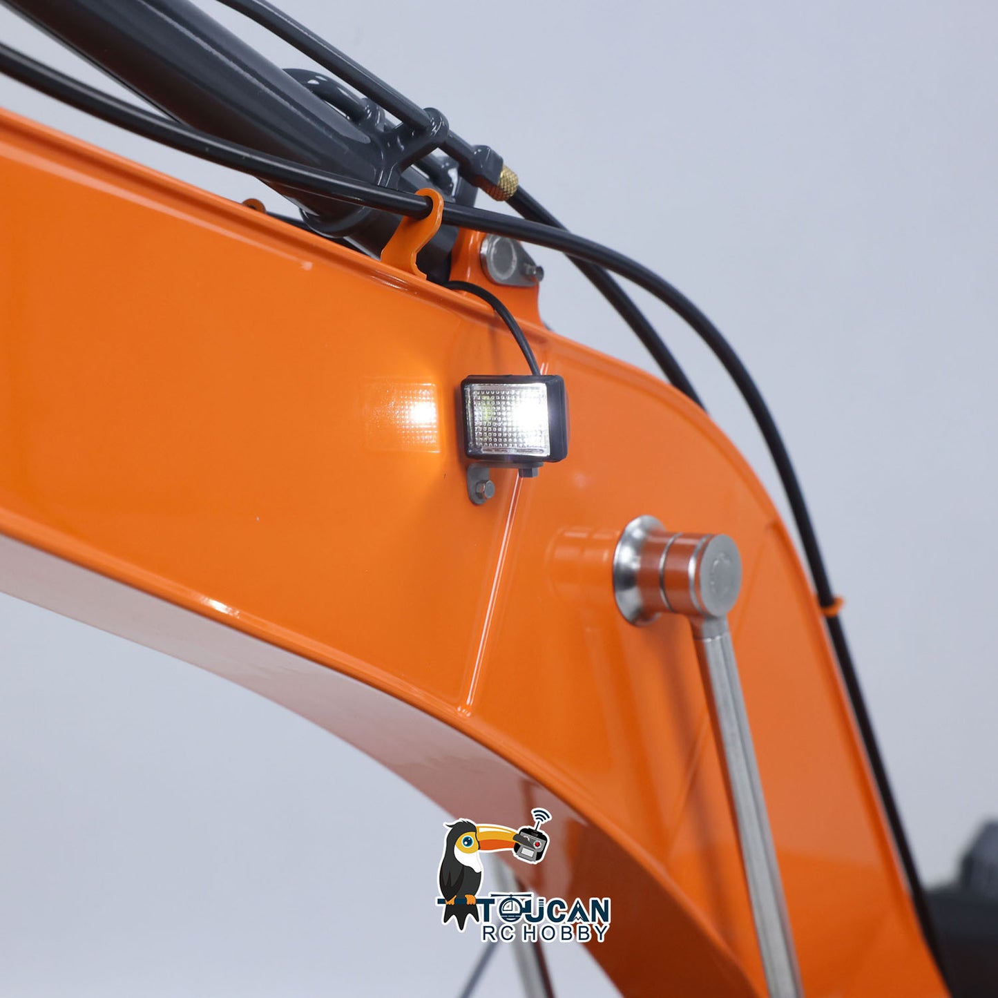 Metal LESU 1/14 Remote Control Digger Aoue DX350LC RC Hydraulic Excavator Model 3CH Valve 4MPA Pump Flysky ST8 Battery Lights