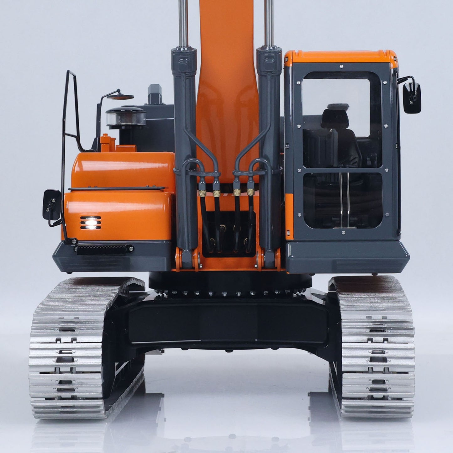 LESU 90% Metal 1/14 RC Hydraulic Digger Aoue DX350LC Remote Control Excavator Finished Model 3CH Valve Relief Valve 4MPA Pump Engineering Vehicle