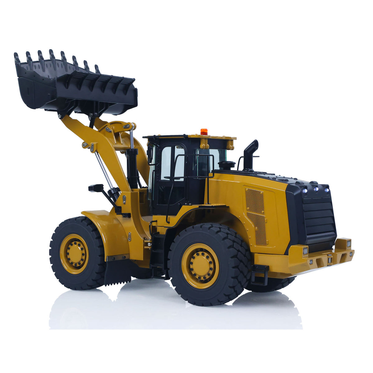 Fast Shipping HUINA K966 KABOLITE 2.4G 1/16 Hydraulic RC Loader Car Model 7500mAh Battery