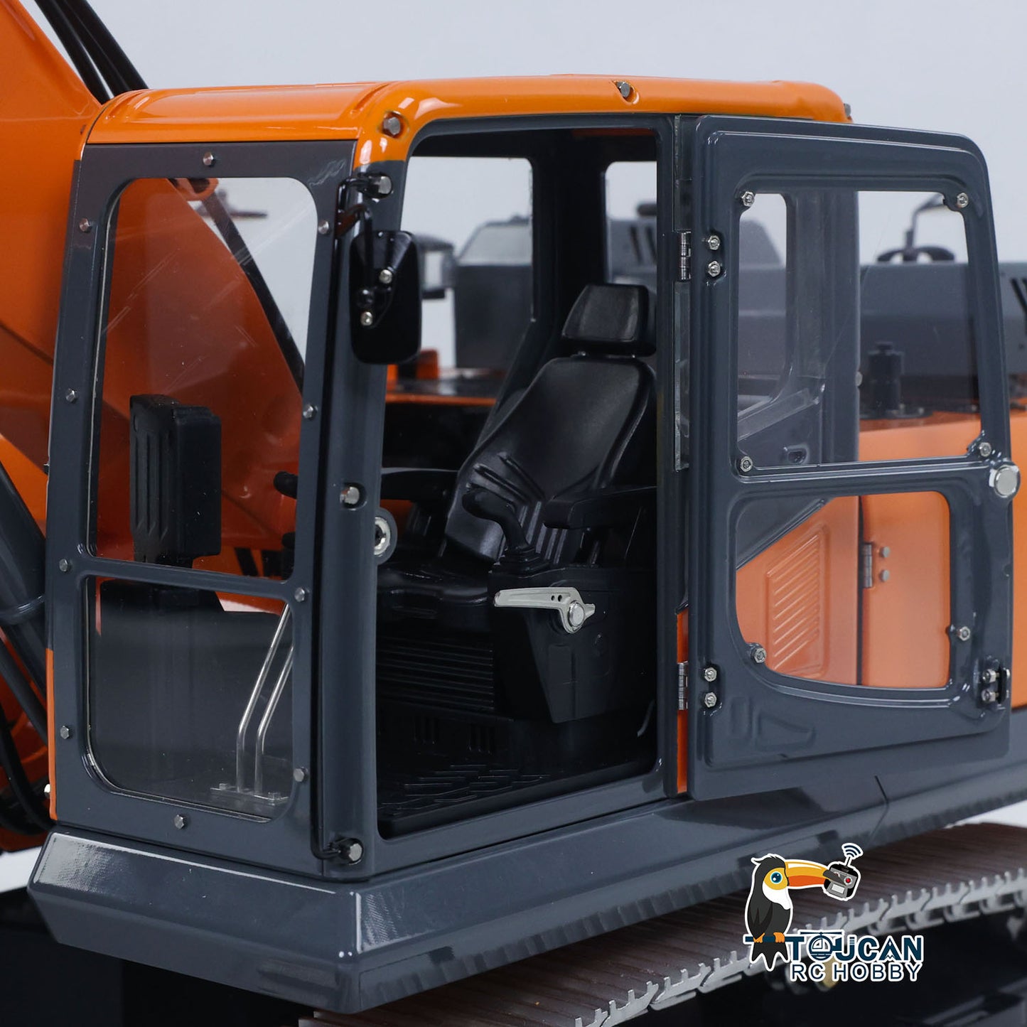 Metal LESU 1/14 Remote Control Digger Aoue DX350LC RC Hydraulic Excavator Model 3CH Valve 4MPA Pump Flysky ST8 Battery Lights