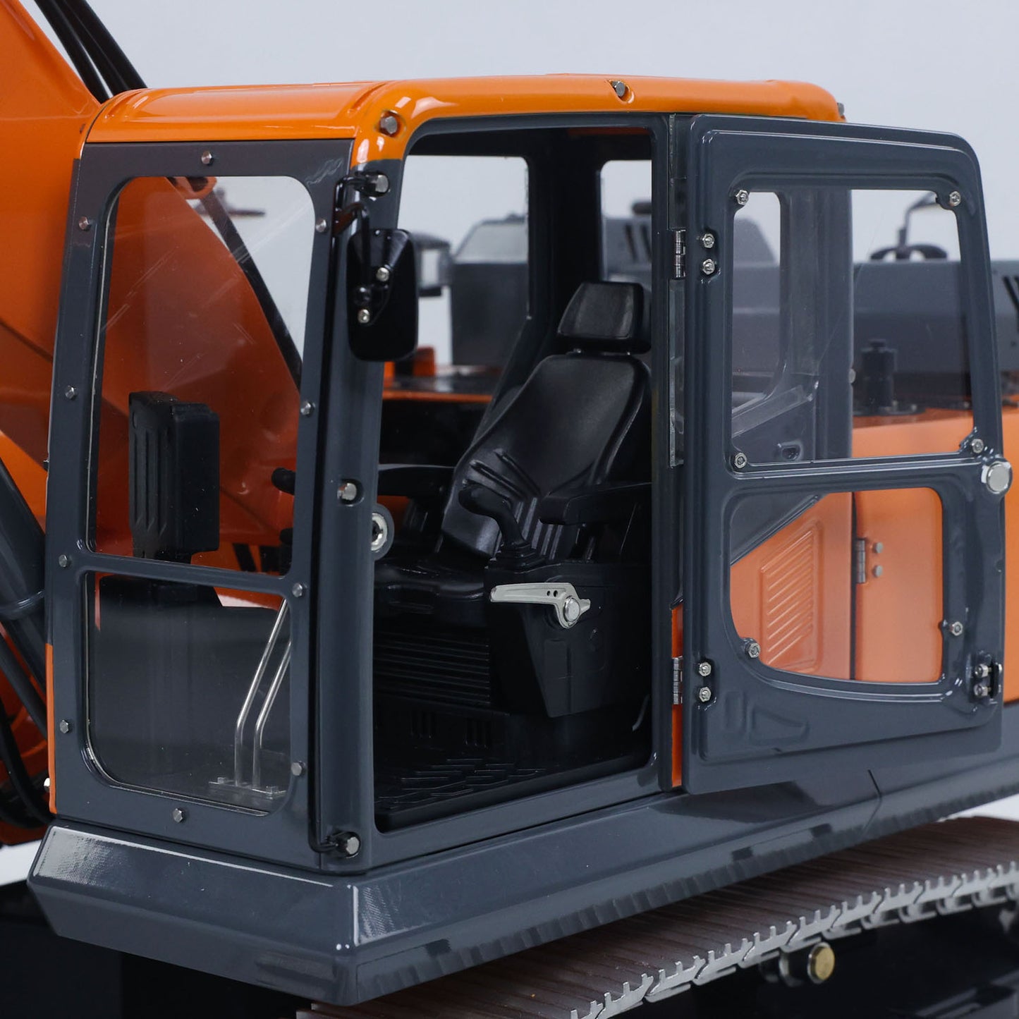 LESU 90% Metal 1/14 RC Hydraulic Digger Aoue DX350LC Remote Control Excavator Finished Model 3CH Valve Relief Valve 4MPA Pump Engineering Vehicle