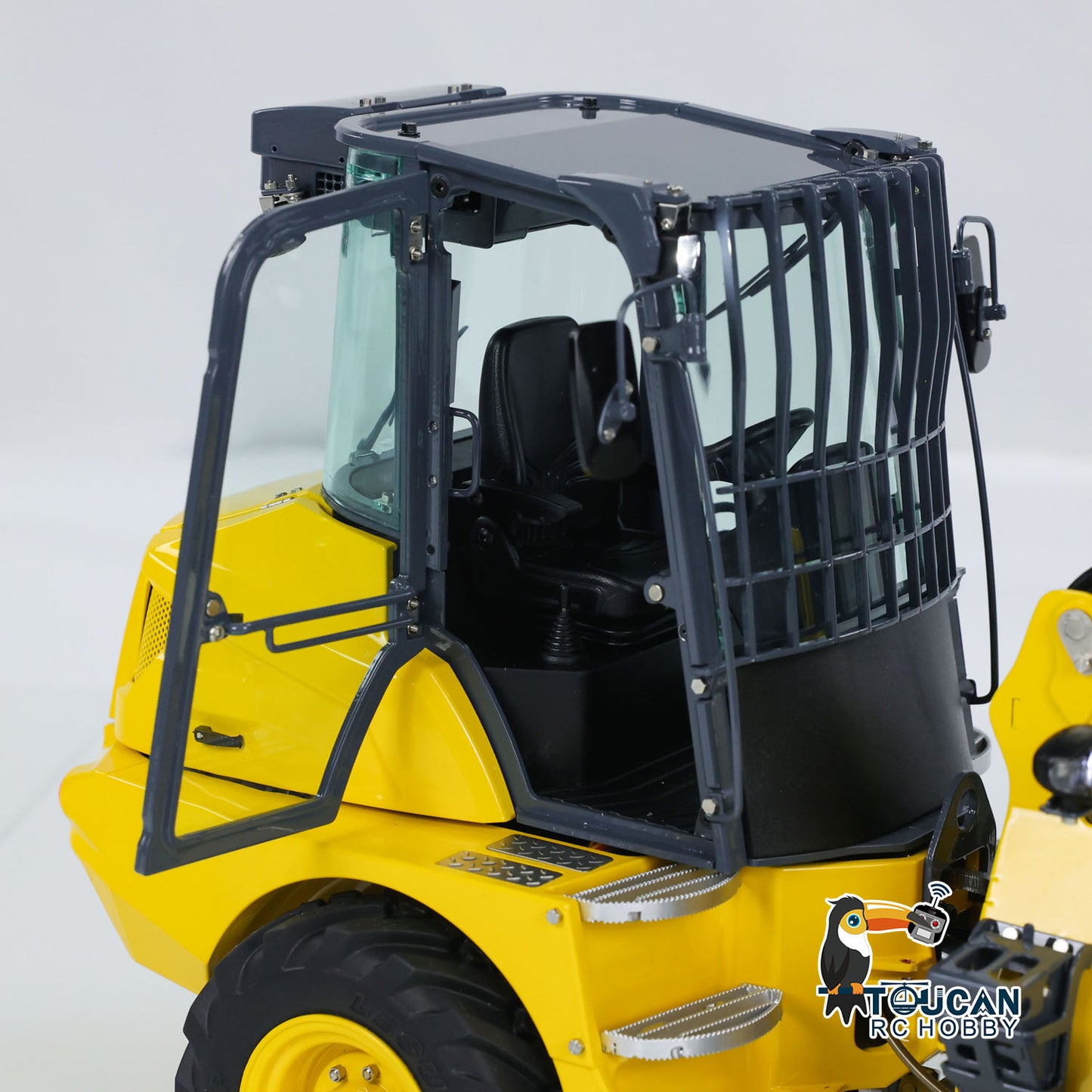 In Stock LESU RTR 1/14 Hydraulic RC Telescopic Arm Car Metal Loader AT1050 Forklift Truck