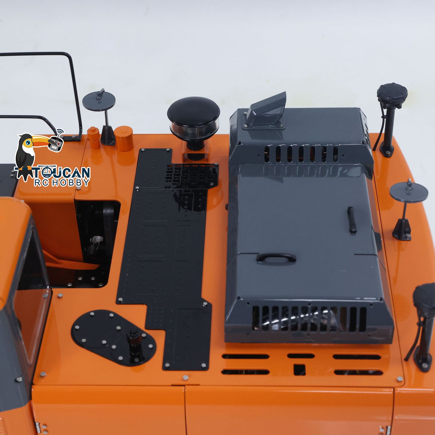 Metal LESU 1/14 Remote Control Digger Aoue DX350LC RC Hydraulic Excavator Model 3CH Valve 4MPA Pump Flysky ST8 Battery Lights