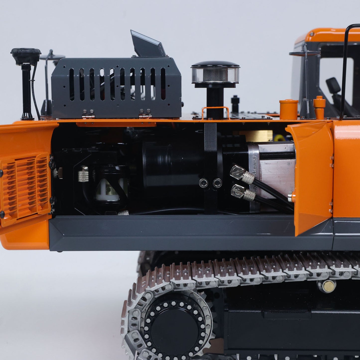 LESU Aoue DX350LC 1/14 Remote Control Digger Metal RC Hydraulic Excavator RTR Model 3CH Valve 4MPA Pump PL18EV Lite Battery Constraction Vehicle