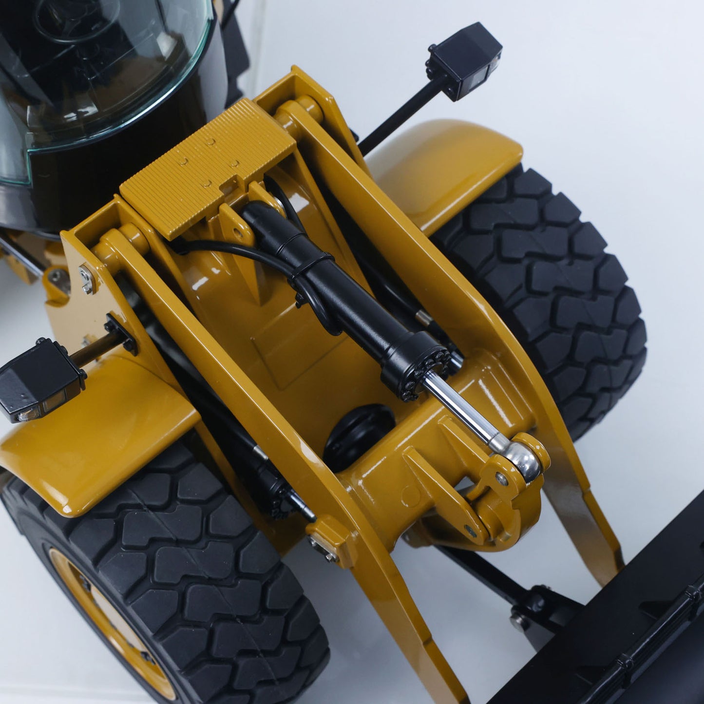 US STOCK HUINA K966 KABOLITE 2.4G 1/16 Hydraulic RC Loader Car Model 7500mAh Battery