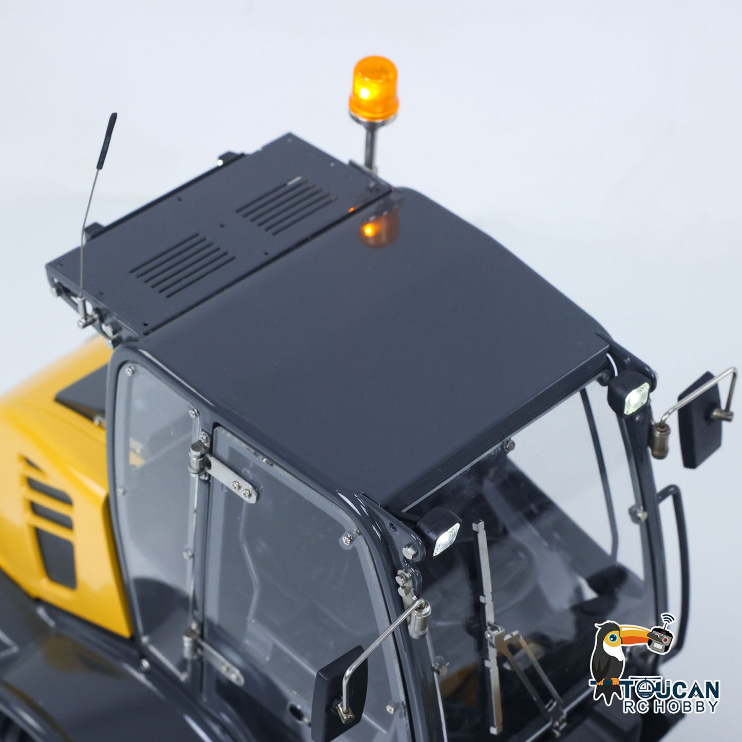 LESU 1/14 4X4 RC Hydraulic Loader Aoue WA100M-8 Metal Remote Control Construction Vehicle Model 4CH Valve Axle Lock Sound Light