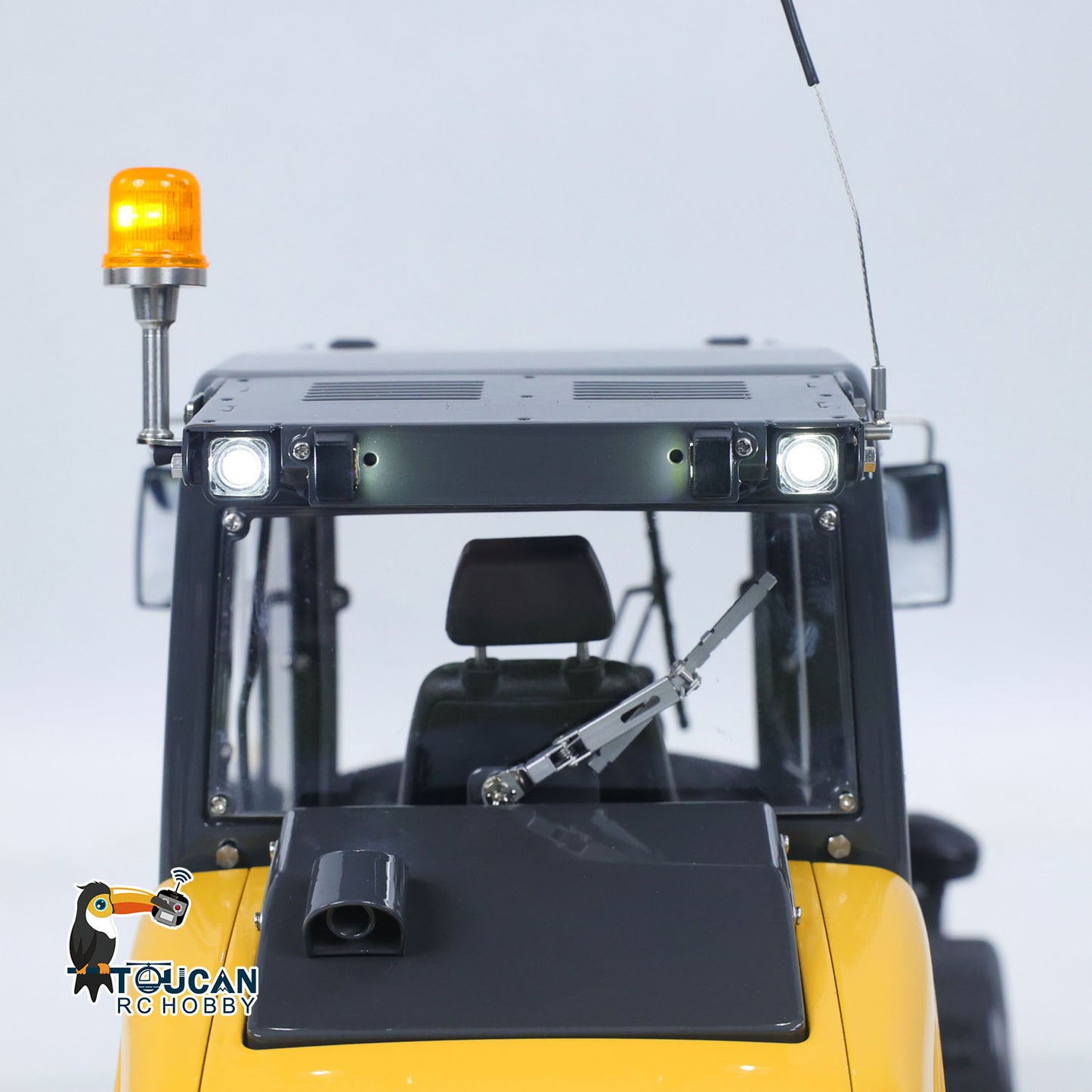 LESU 1/14 4X4 RC Hydraulic Loader Aoue WA100M-8 Metal Remote Control Construction Vehicle Model 4CH Valve Axle Lock Sound Light