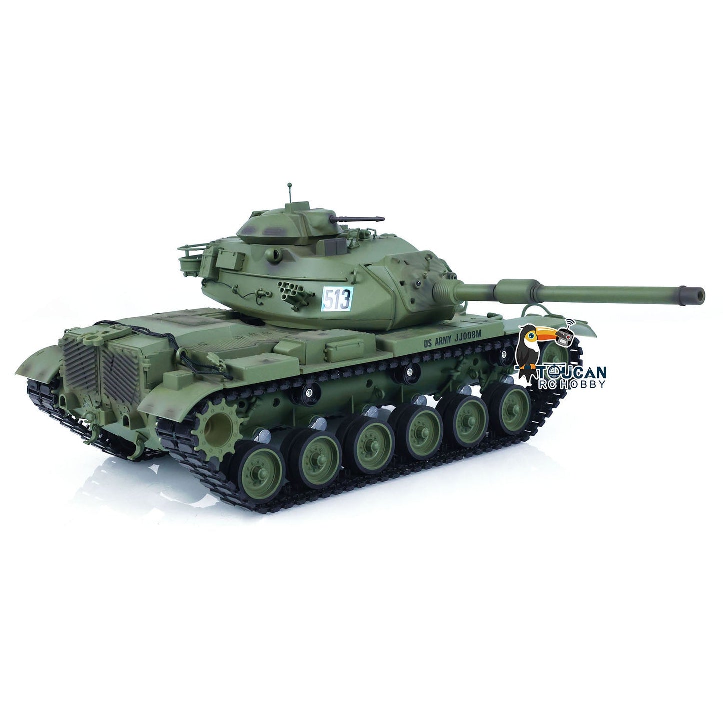 TD Model 1/16 RC Tank M60A3 USA Remote Control Battle Panzer Hobby Model Simulation Military Vehicle with Sound Smoke