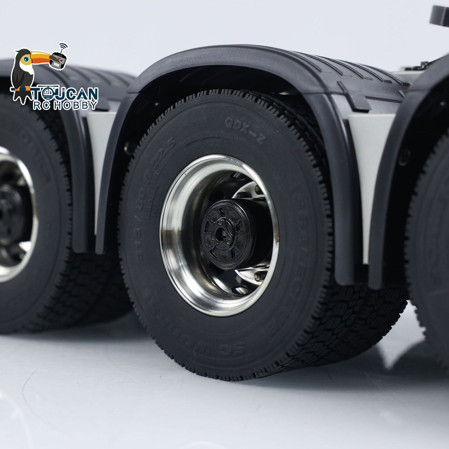 ScaleClub 1/14 1x1 5-Axle Metal Chassis for RC Tractor Radio Control Truck R73 R62 Electric Car Models DIY Parts for Hobby Model