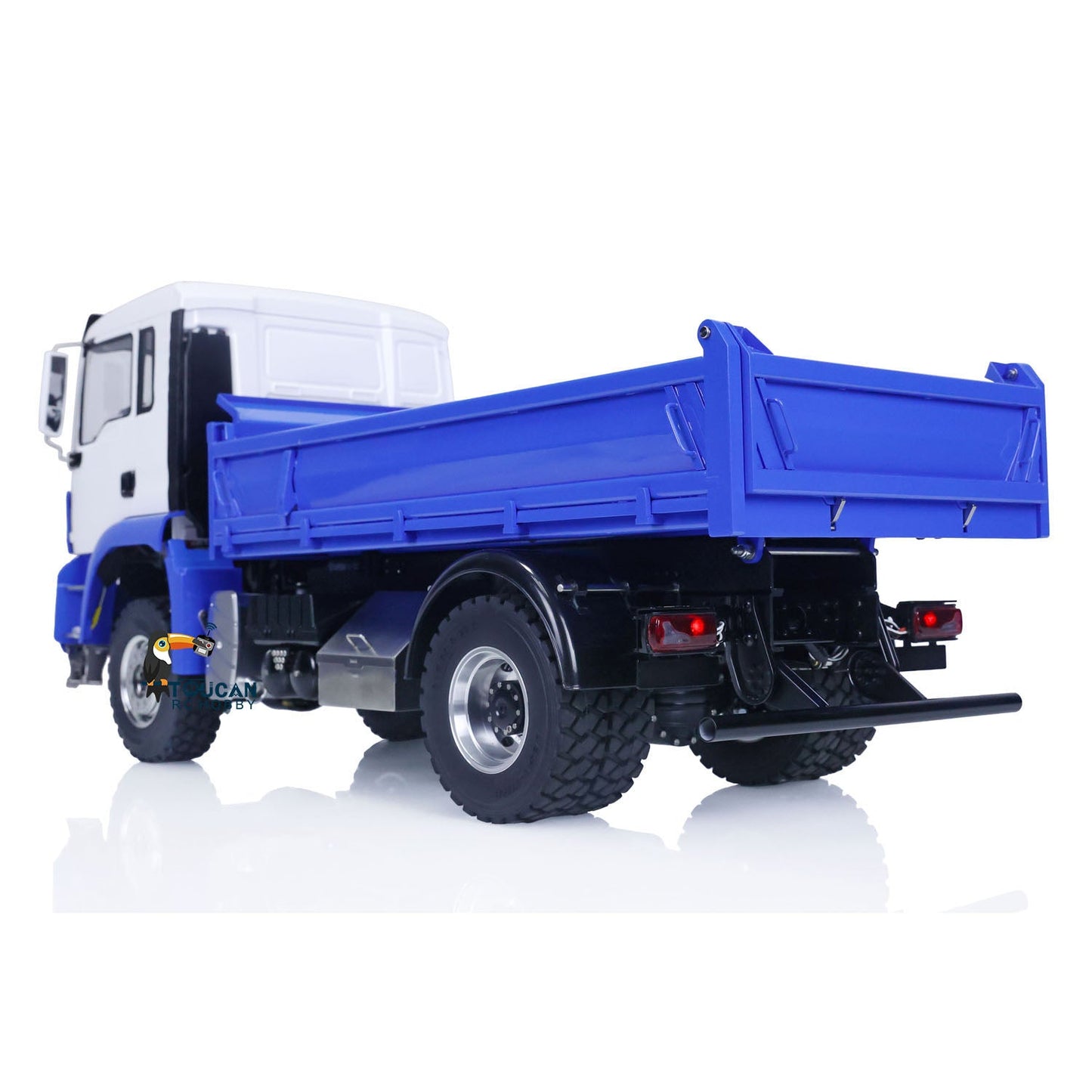 LESU 1/14 Scale 4X4 Hydraulic RC Dumper Truck Metal TGS Ready To Run Remote Control Tipper Painted Car Model Motor Servo ESC