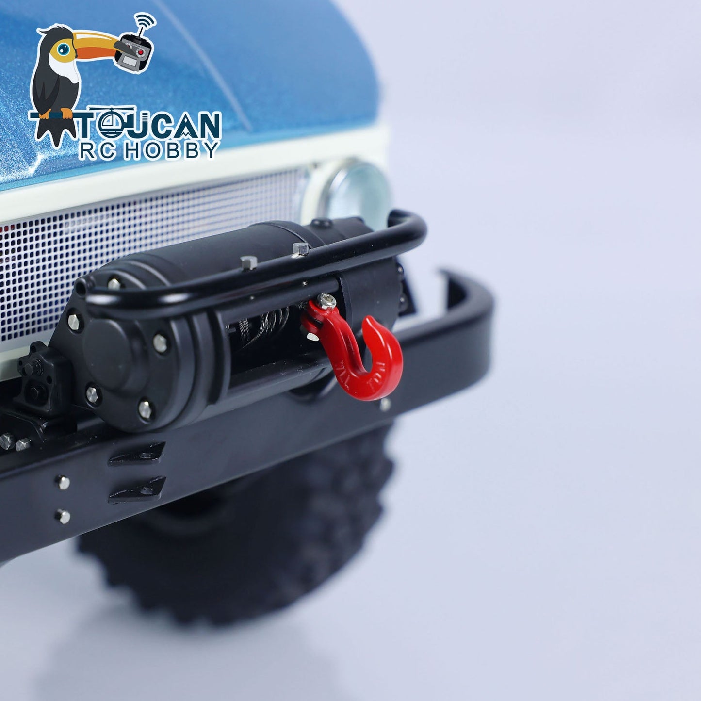 1/10 LESU 4X4 Painted Assembled RC Off-road Vehicles Crawler Cars Remote Control Trucks UM406 Roof Rack ESC Servo