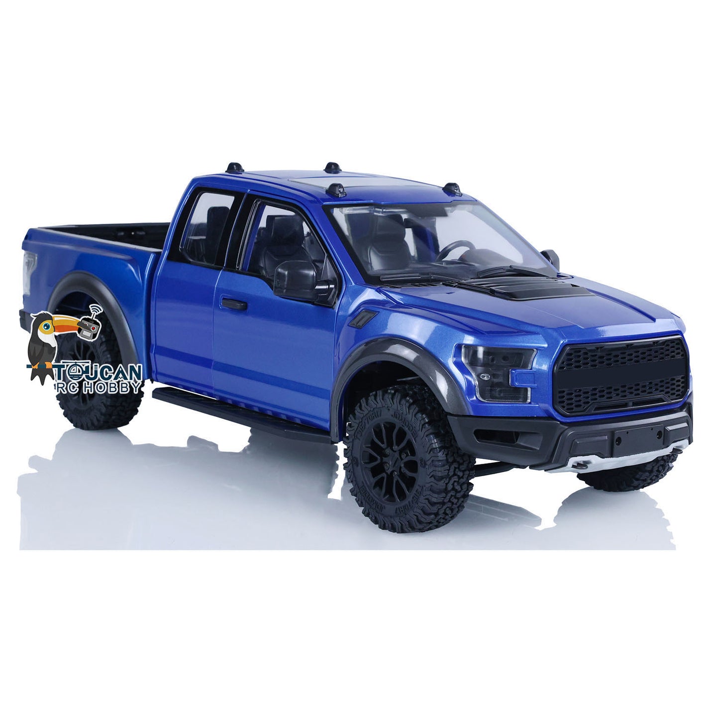 JDM 1:10 RC Crawler Car F150 Remote Control Off-road Vehicles Sound Light System with Sound Light System Hobby Model Gift