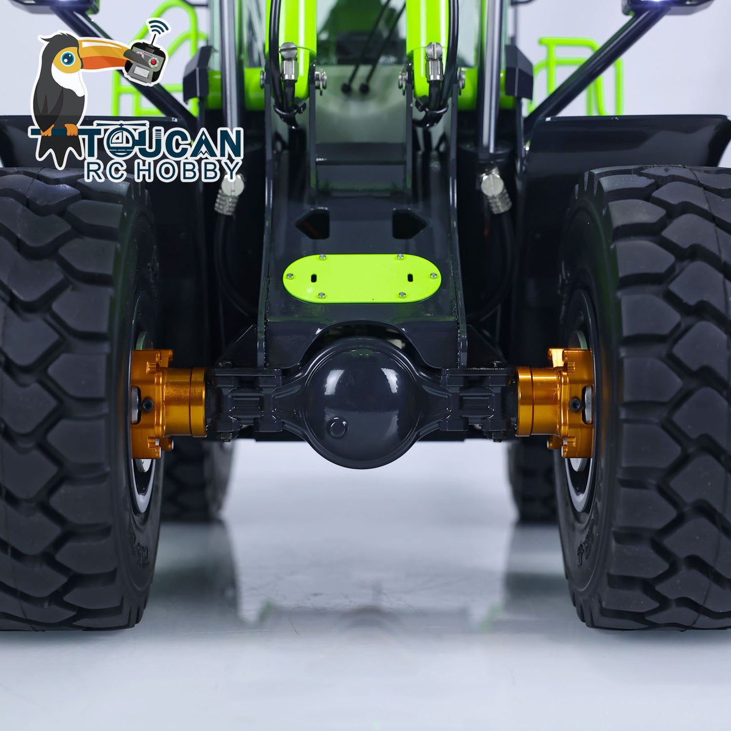 JDM 198 1/14 RC Hydraulic Loaders RTR ZW370 Radio Control Engineer Car Models with Light Sound System 2-Speed Transmission PNP RTR