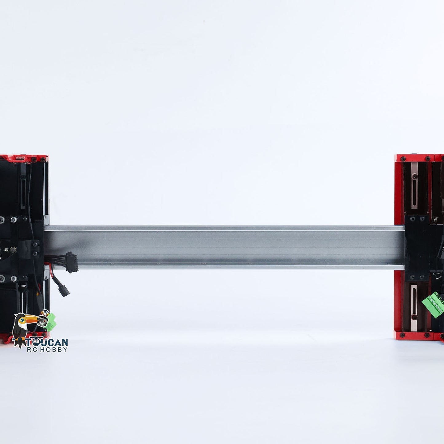 1/14 2+5 Axles RC Metal Heavy Trailer Lowboy Trailer For TAMIYA LESU RC Tractor Truck Radio Controlled Lorry Excavator Loader