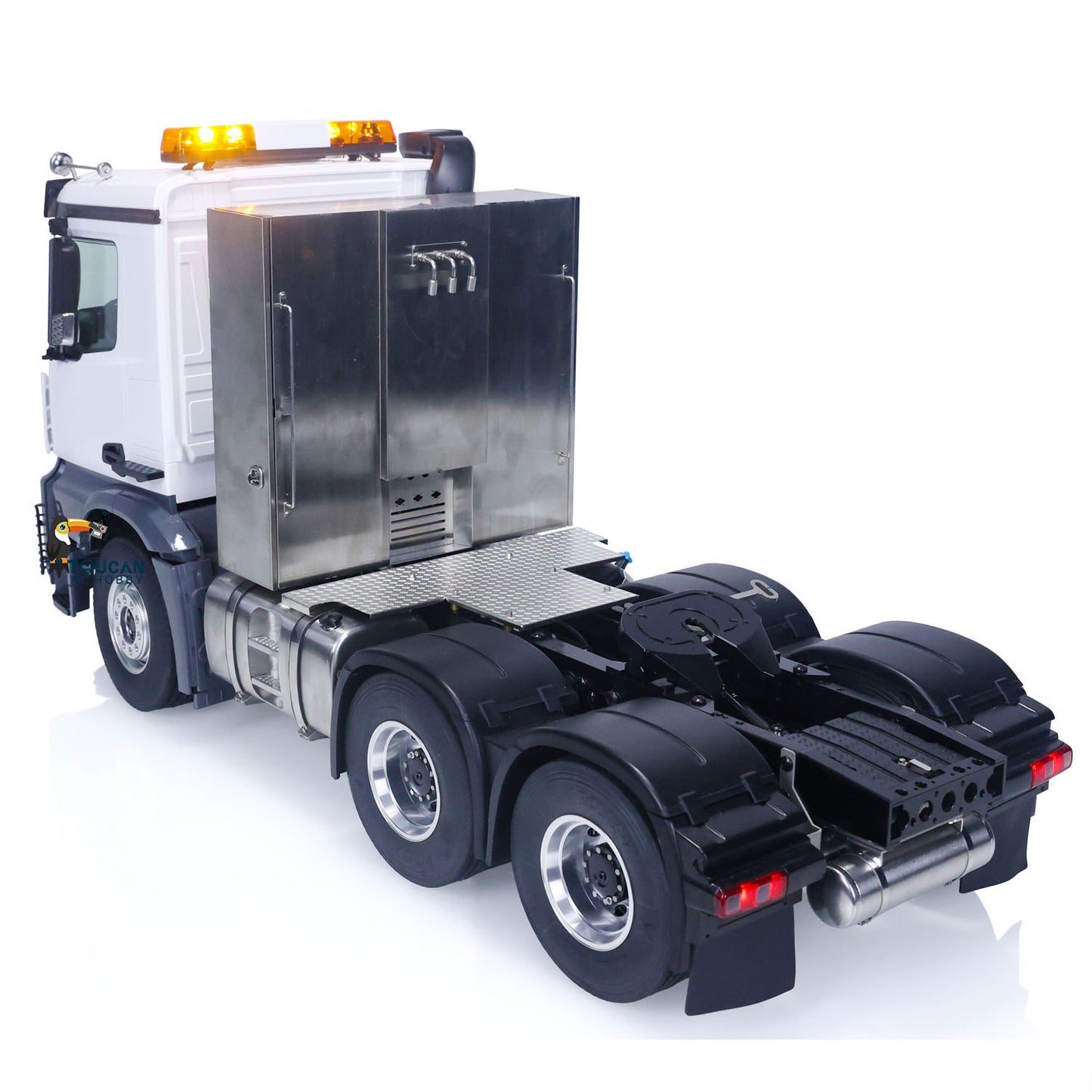 1/14 6*6 LESU RC Tractor Truck Metal Chassis RTR Remote Control Car Ready to Run Electric Hobby Model 3363 Light Sound System