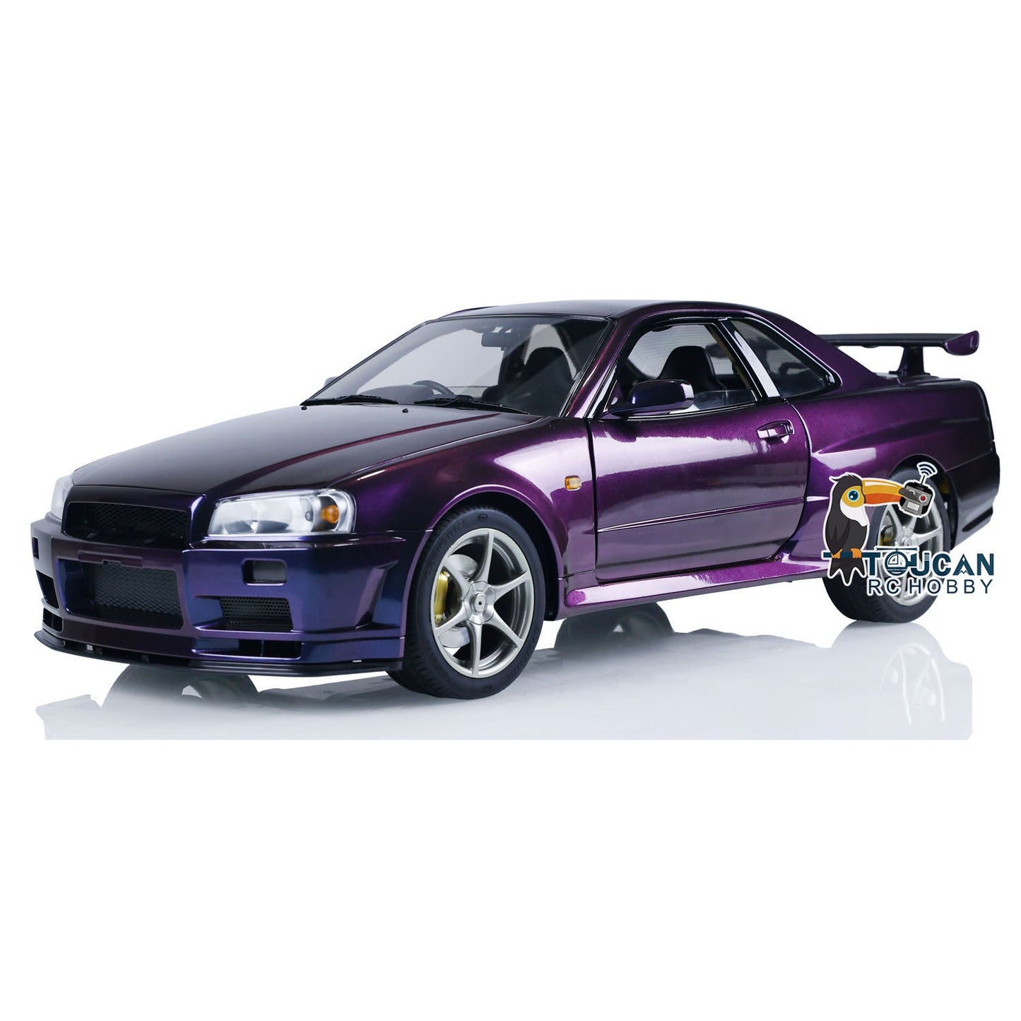 Capo 1/8 RC Racing Car Collection Radio Controlled Drift Vehicles R34 Model Limited Version Skyline Hobby Model DIY