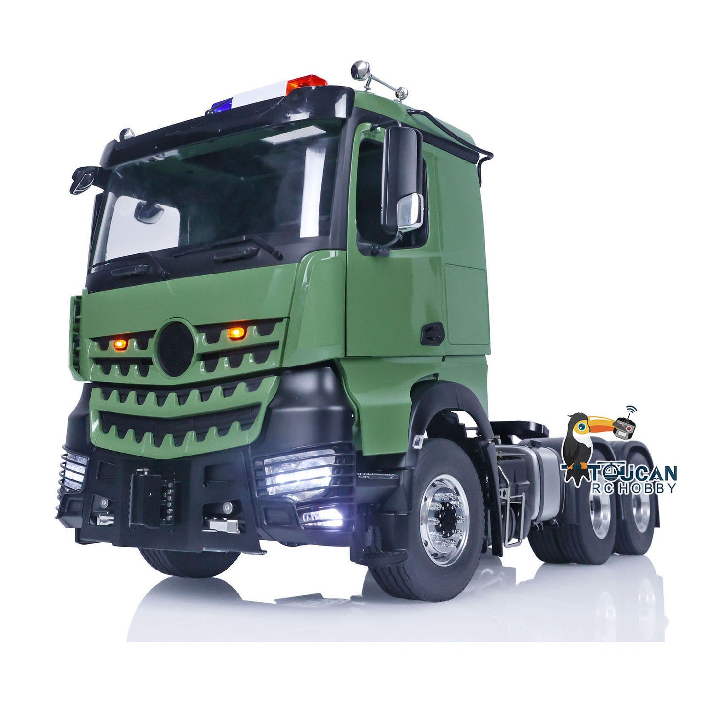 TOUCAN 1/14 6x6 RC Tractor Truck I6S RTR Painted Assembled Radio Control Car Hobby Model 2-speed Gearbox Sounds 1851 3363