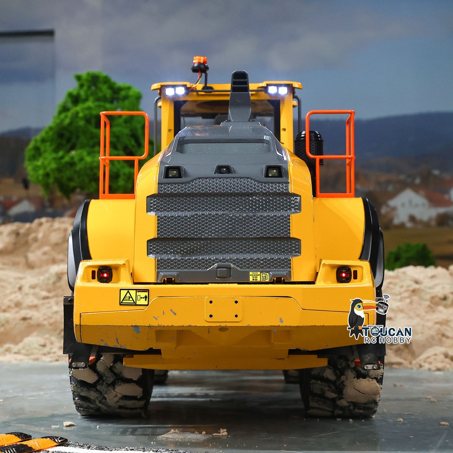 Double E Metal 1/14 4X4 Remote Control Hydraulic Loader L260H Axle Locks 2Speed Gearbox Brushless Motor Battery RTR Light System
