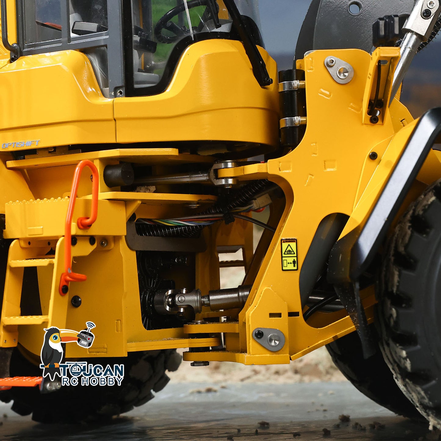 Double E Metal 1/14 4X4 Remote Control Hydraulic Loader L260H Axle Locks 2Speed Gearbox Brushless Motor Battery RTR Light System