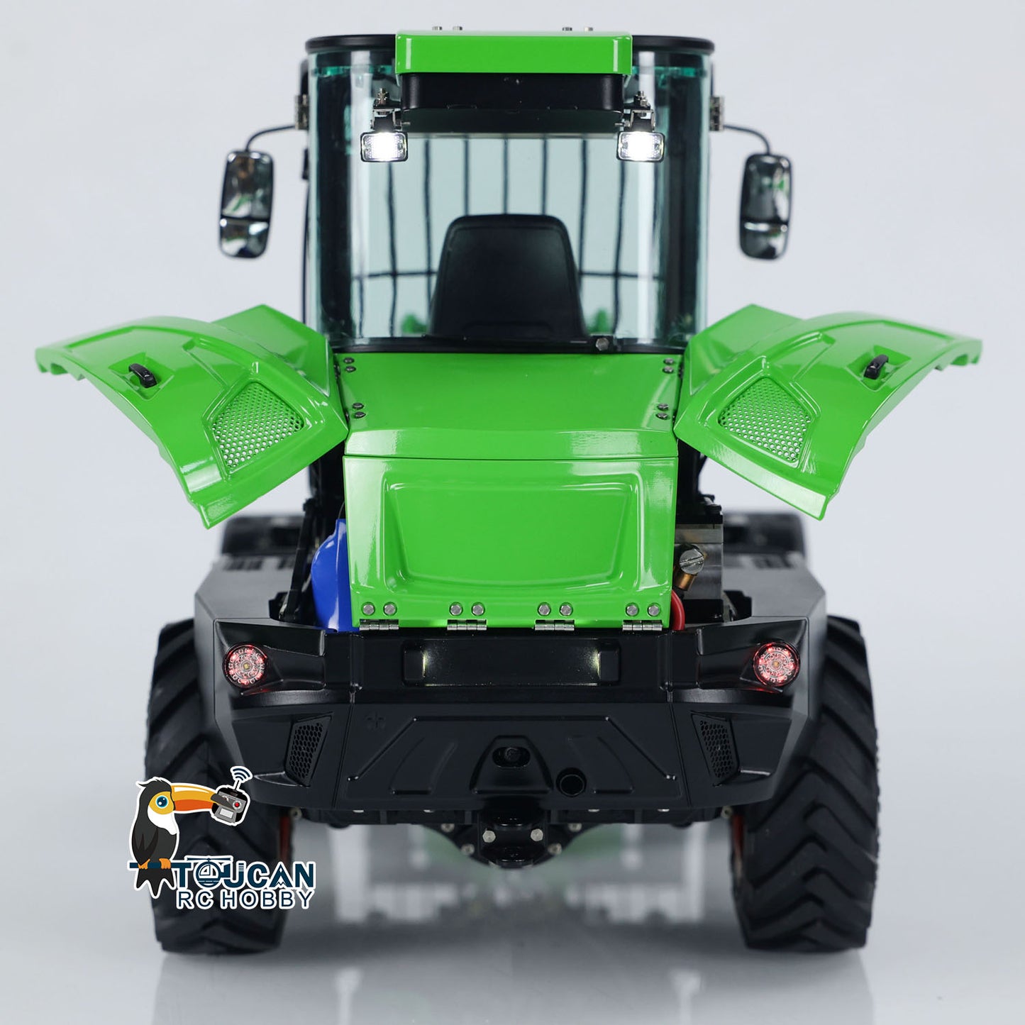 In Stock LESU RTR 1/14 Hydraulic RC Telescopic Arm Car Metal Loader AT1050 Forklift Truck