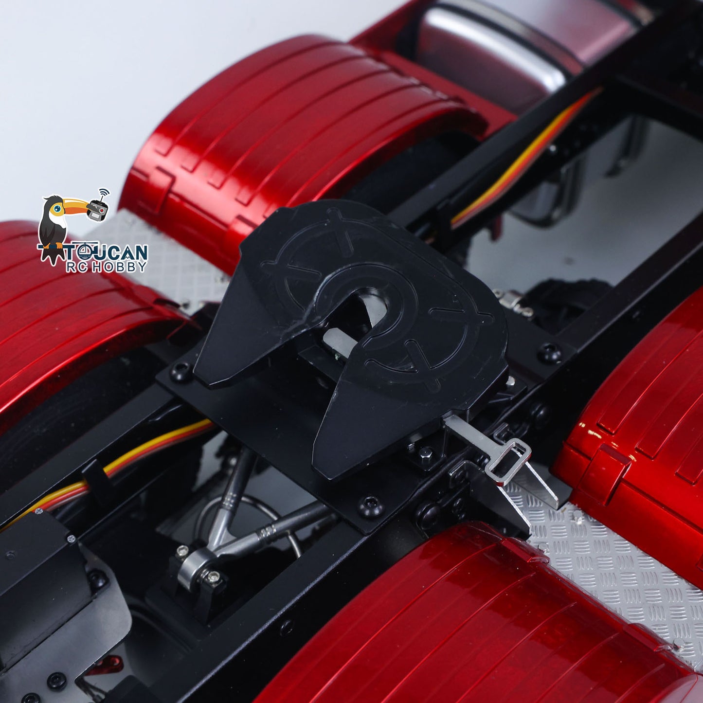 KABOLITE 1/14 770S RC Tractor Truck 6x6 Remote Control Lorry Car 2Speed Gearbox Differential Lock Battery Radio RTR Model