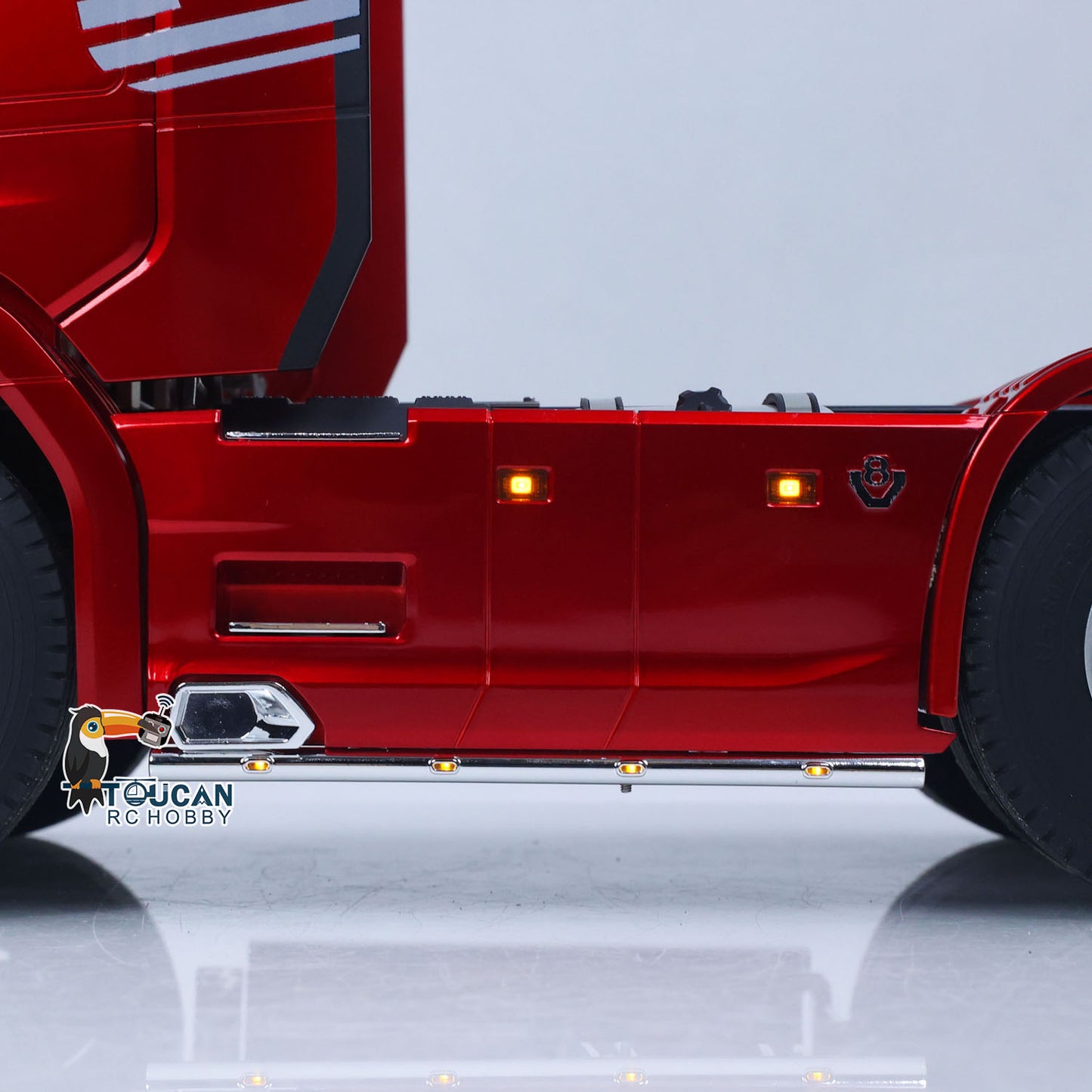 KABOLITE 1/14 770S RC Tractor Truck 6x6 Remote Control Lorry Car 2Speed Gearbox Differential Lock Battery Radio RTR Model