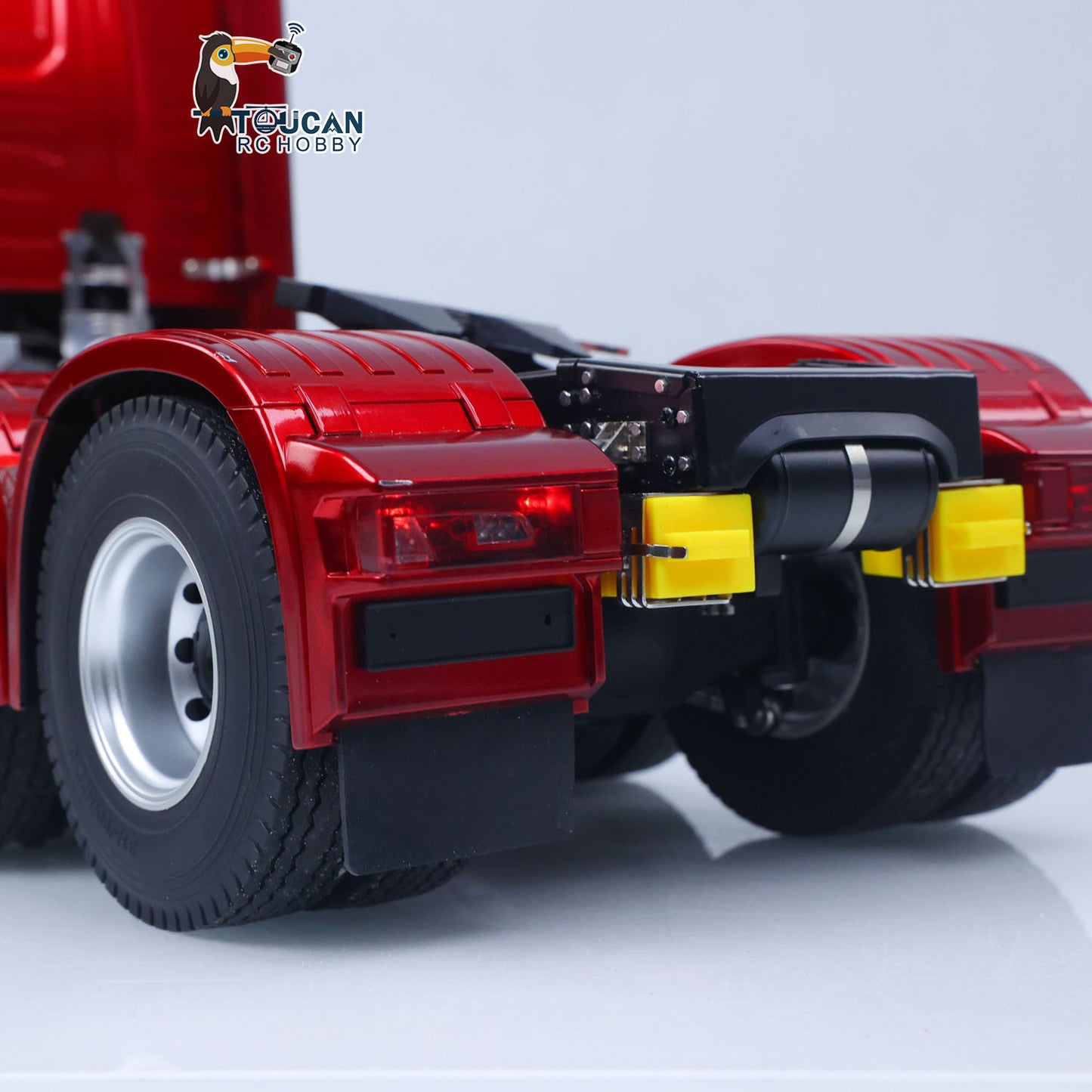 KABOLITE 1/14 770S RC Tractor Truck 6x6 Remote Control Lorry Car 2Speed Gearbox Differential Lock Battery Radio RTR Model