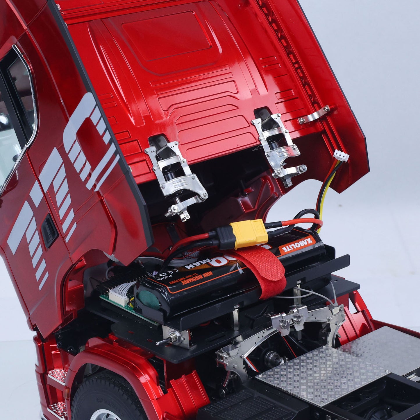 Fast Shipping KABOLITE 1/14 770S 100 RC Tractor Truck 6x6 Remote Control Lorry Car 2Speed Gearbox Differential Lock Battery Radio RTR Model