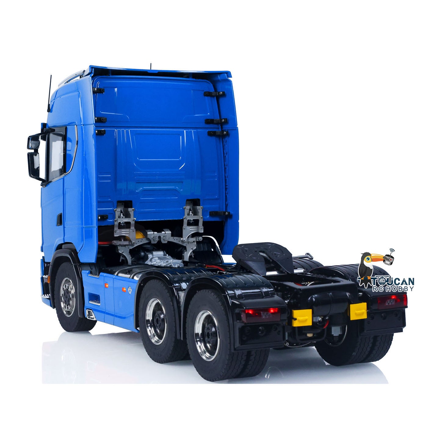 770S 1/14 6X6 RC Tractor Truck Liftable Rear Axle Wheel Hub Reduction Differential Locks Hobbywing ESC Flysky ST8 Light System