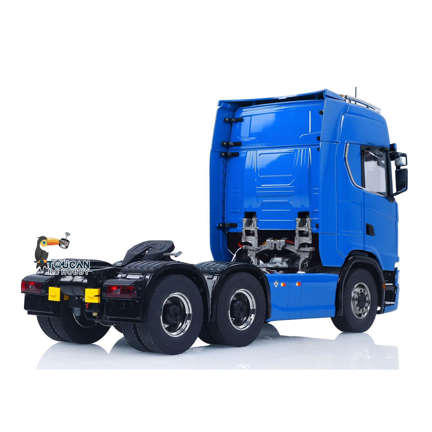 770S 1/14 6X6 RC Tractor Truck Liftable Rear Axle Wheel Hub Reduction Differential Locks Hobbywing ESC Flysky ST8 Light System