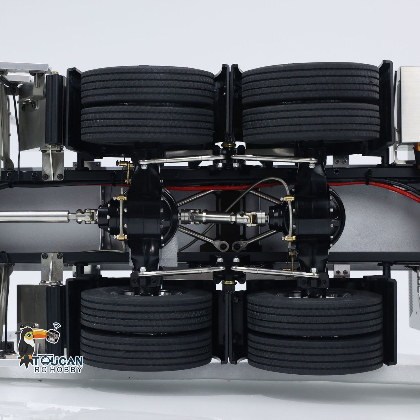 LESU 1/14 Metal RC Logging Truck Hydraulic Crane Tractor Lorry W/O FH16 Cabin