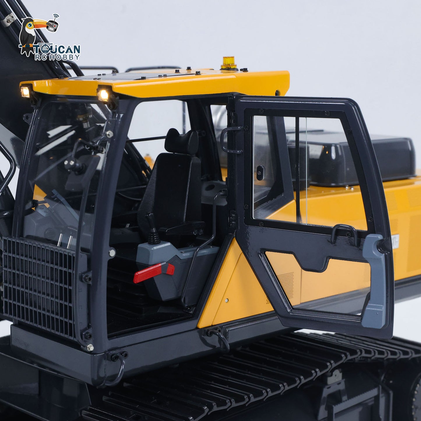 Super Frog 3 Pumps 9CH Valve 1/14 RC Hydraulic Excavator E400 Pro Metal Remote Control Digger Frsky X12 Radio 5D Rocker Joystick