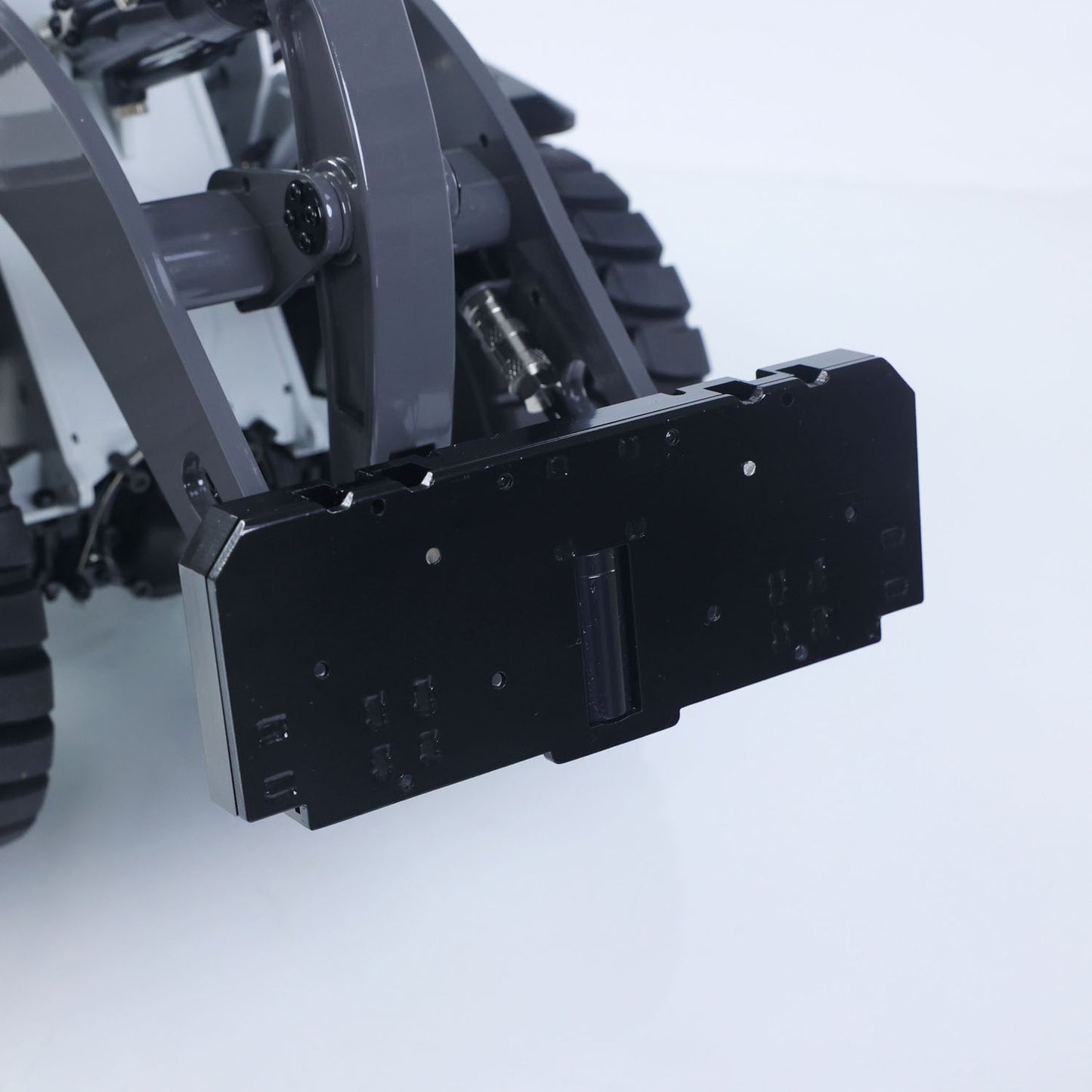 MTRC Metal 1/14 RC Hydraulic Loader E260L 5CH Valves Remote Control Engineering Vehicles Axle Locks Quick Coupler Lights Sounds Assembled Painted