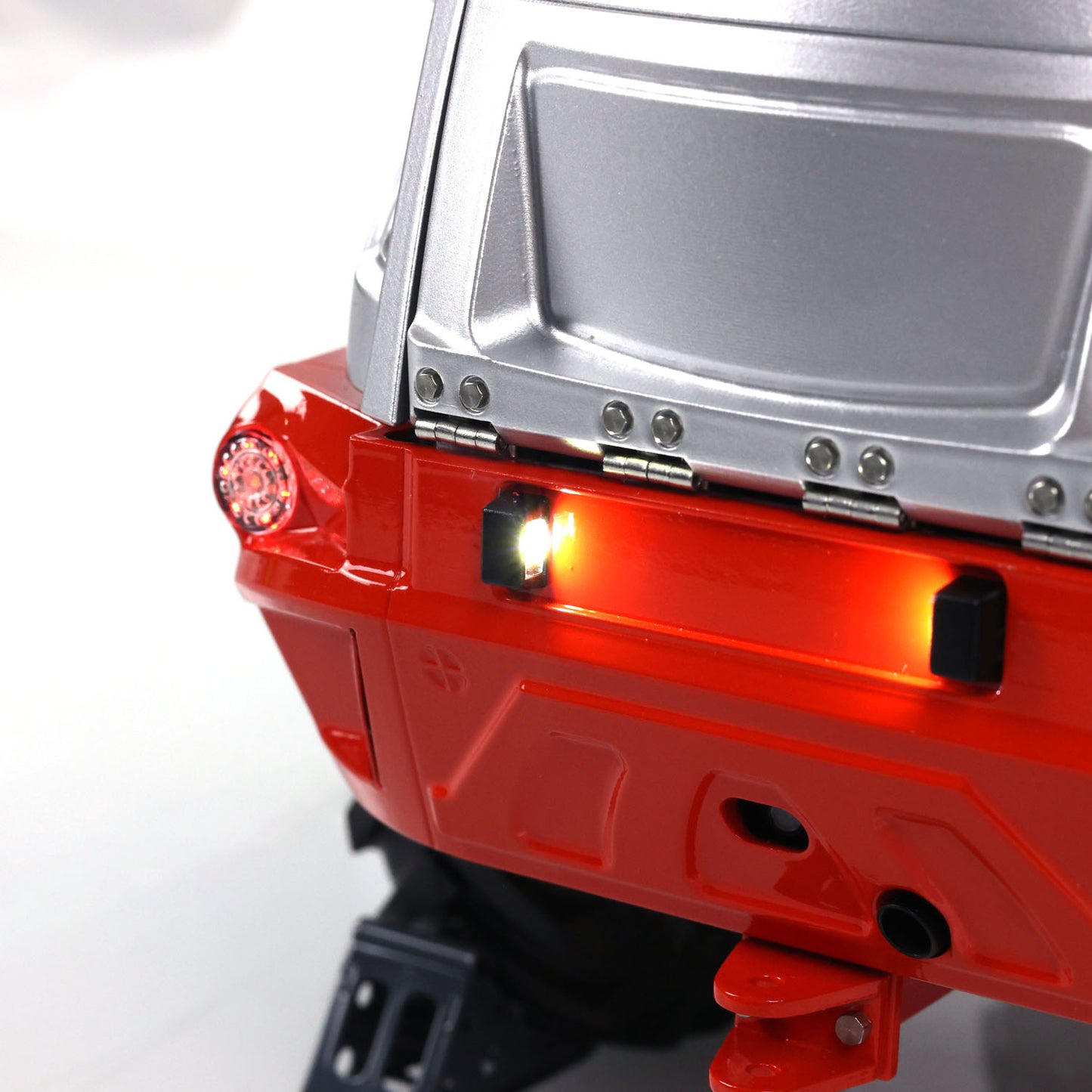 Metal LESU RTR 1/14 Hydraulic RC Telescopic Arm Loader AT1050 Forklift Truck I6S Radio Control Car Constraction Vehicle Battery Light Sound