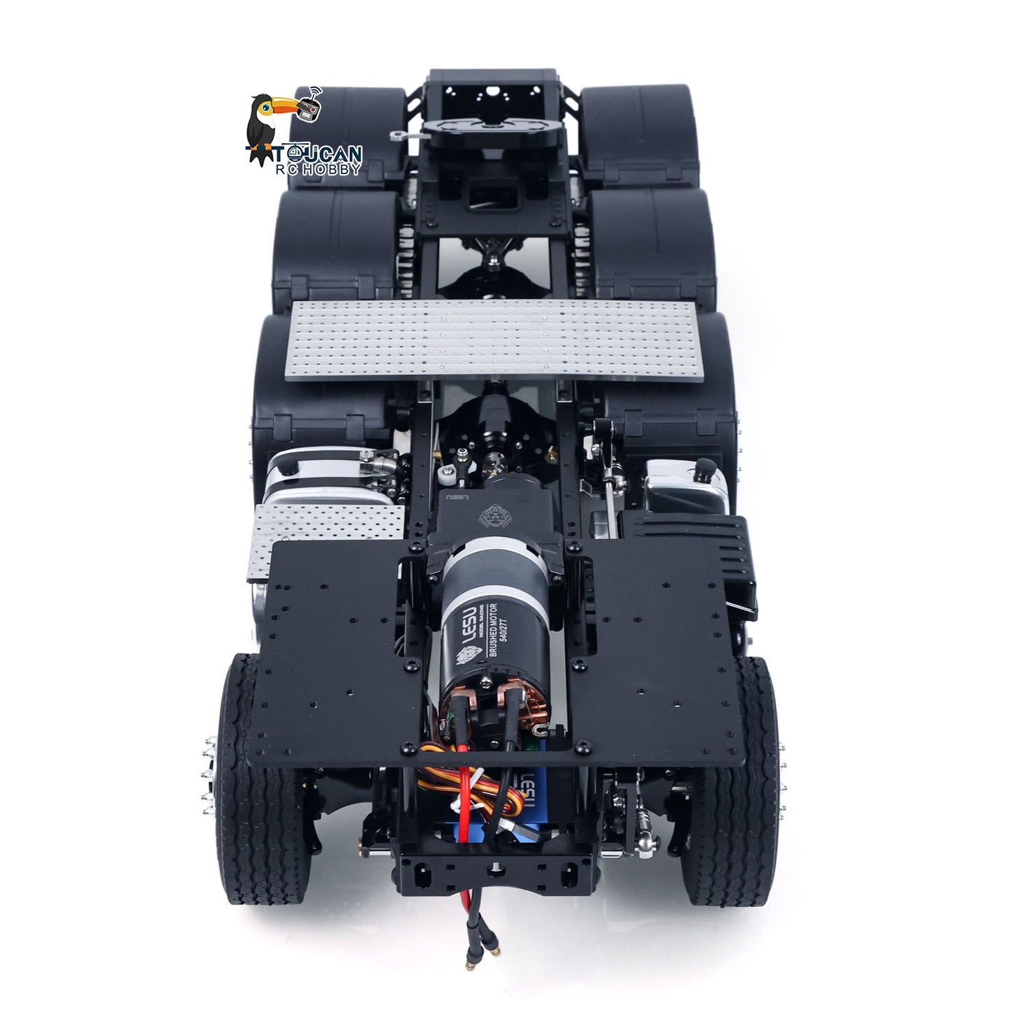LESU 1/14 8*8 Metal Heavy-duty Chassis Radio Controlled R620 Servos Gearbox Motor SAVOX DIY Tractor Truck Cars Hobby Model Motor Servo
