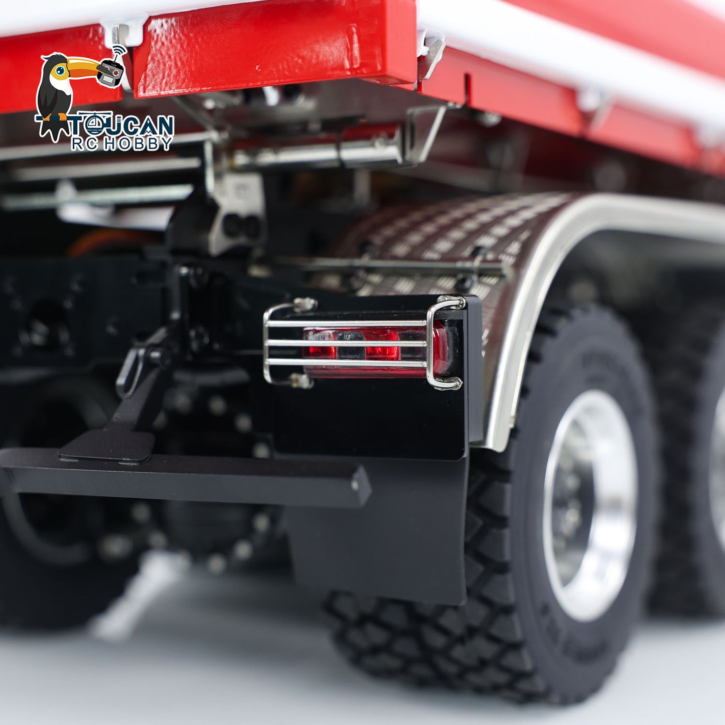 LESU Metal 6x6 1/14 3-way RC Hydraulic Dumper Car Remote Control Dump Truck DIY Vehicle RTR Painted Assembled Upgraded