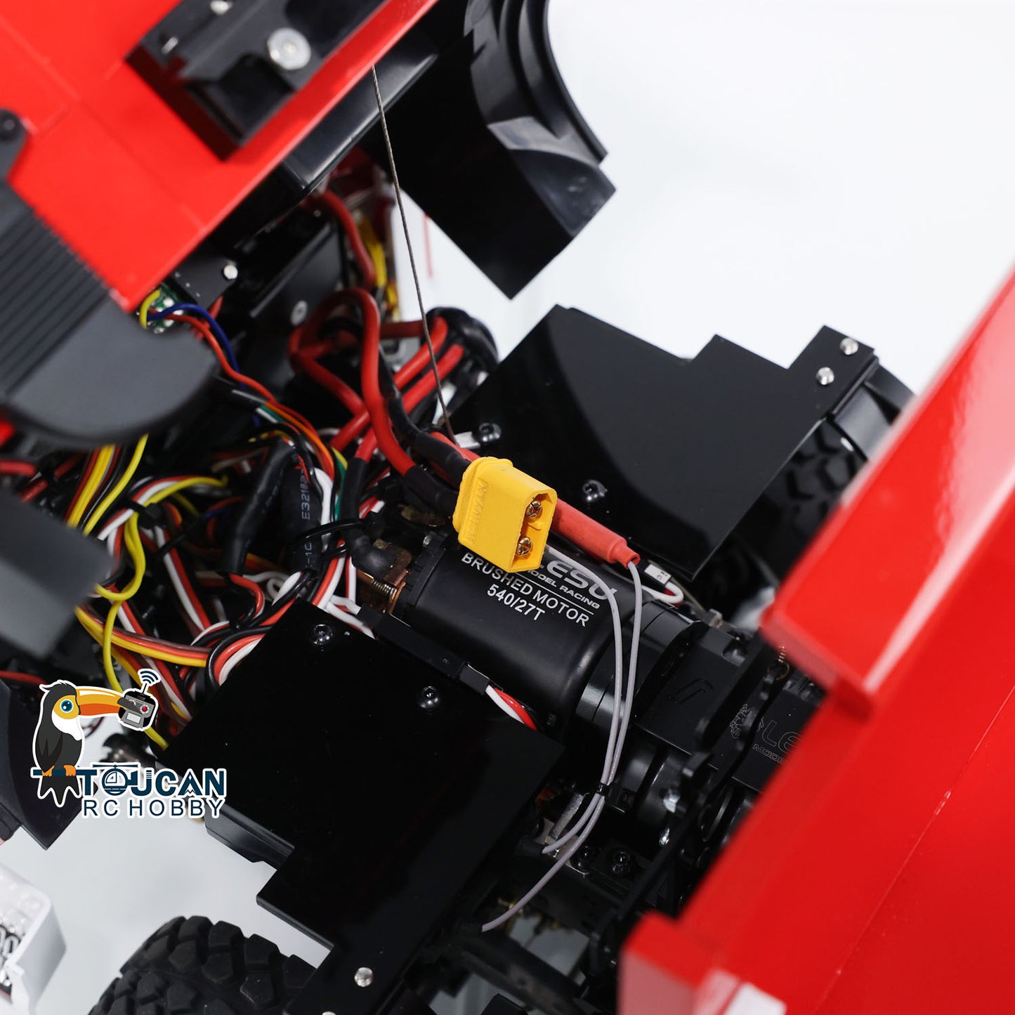 LESU Metal 6x6 1/14 3-way RC Hydraulic Dumper Car Remote Control Dump Truck DIY Vehicle RTR Painted Assembled Upgraded