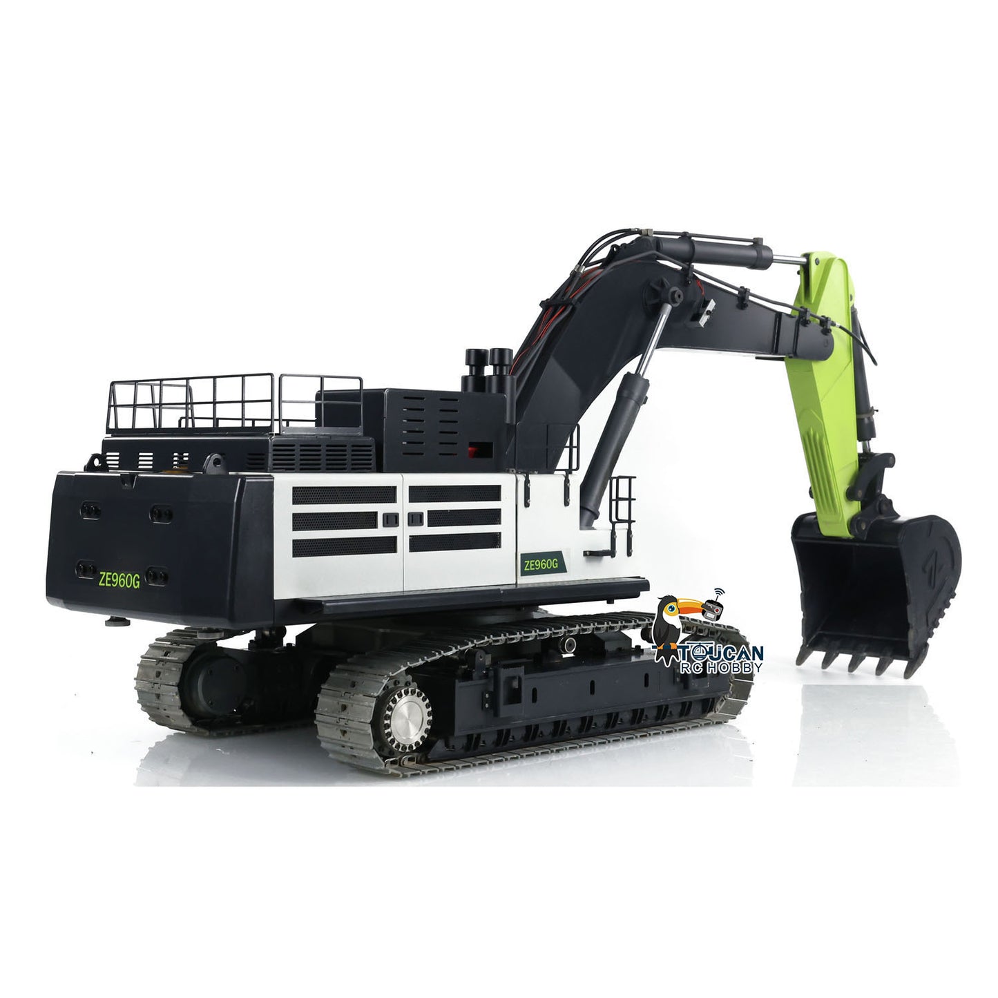 ZOOMLION Metal RC Hydraulic Excavators 1/12 ZE960G Double Pump RTR Radio Control Digger Hydraulic System with Double-pump Light Sound