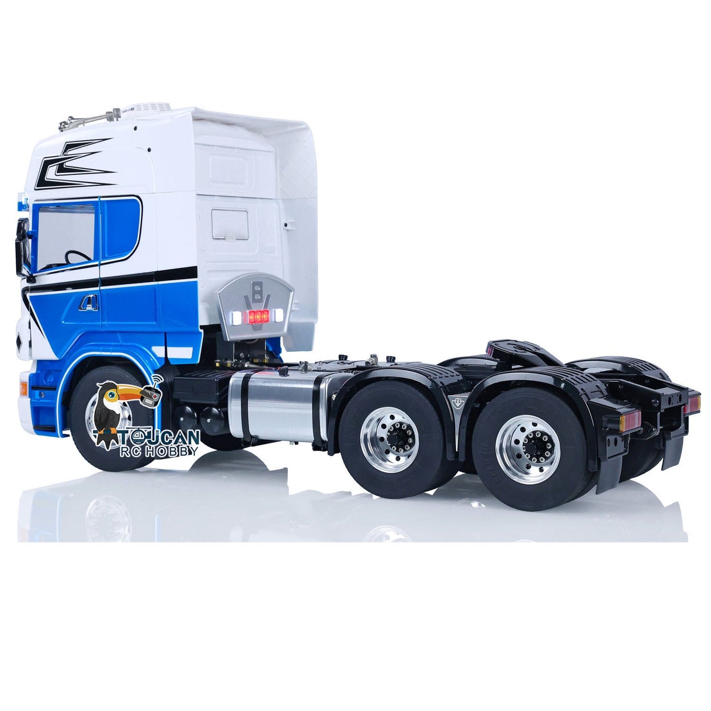 LESU 1/14 6x6 RC Tractor Truck Painted Assembled Radio Control Car Metal Chassis Hobby Model Optional Versions ESC Servo Motor