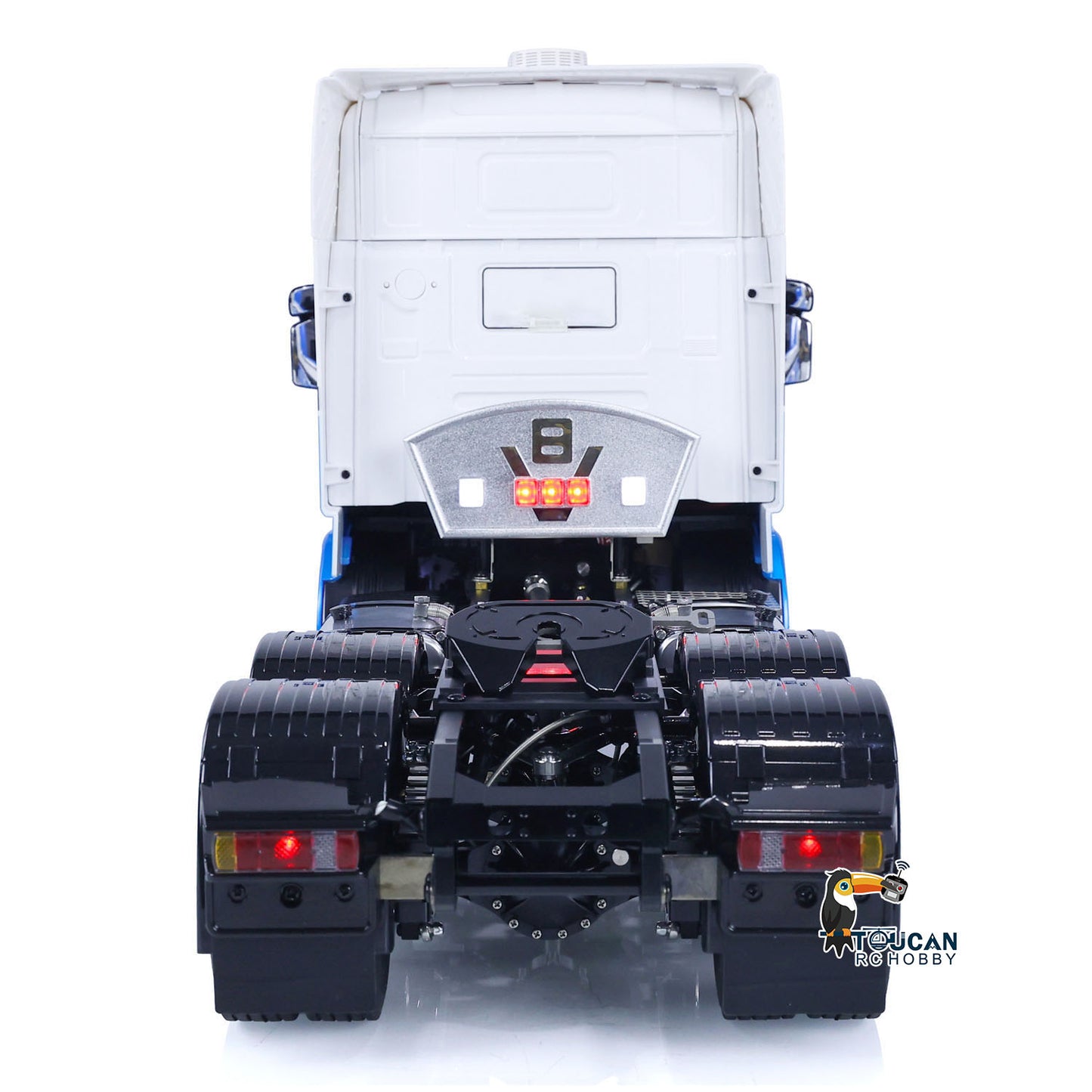 1/14 6x6 TOUCAN Metal Chassis RTR RC Tractor Truck Remote Control Car DIY Models Light Sound System ESC Servo Motor