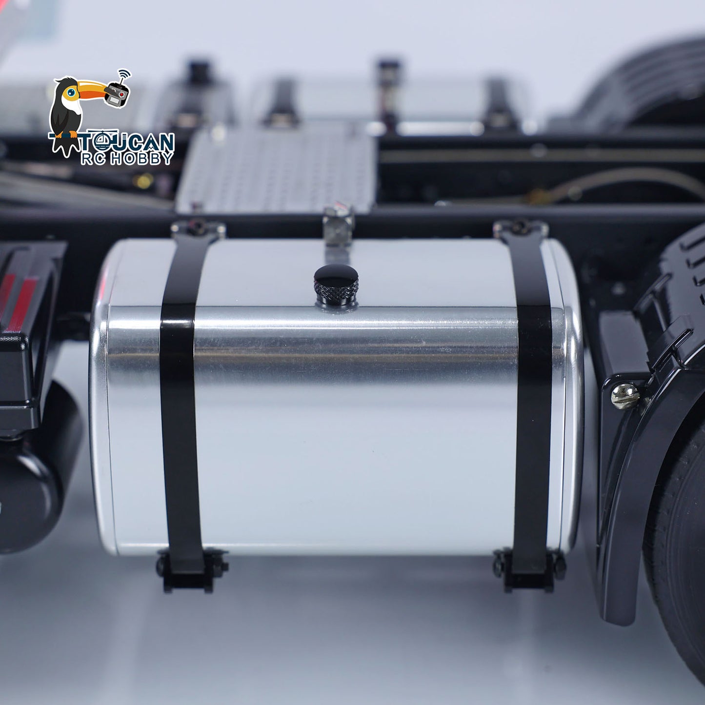 1/14 6x6 TOUCAN Metal Chassis RTR RC Tractor Truck Remote Control Car DIY Models Light Sound System ESC Servo Motor