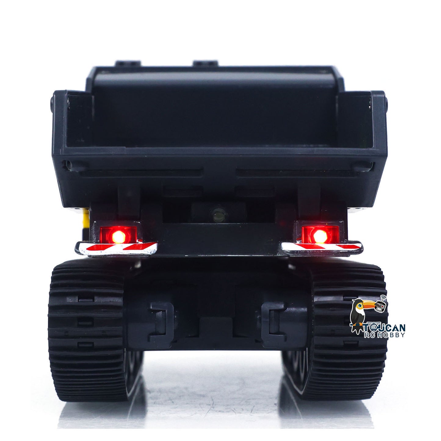 US STOCK 1/50 T14R Panther RTR Electric RC Crawler Dump Truck Construction Vehicle Tracked Tipper Finished Model Toys Lights Sounds Unit