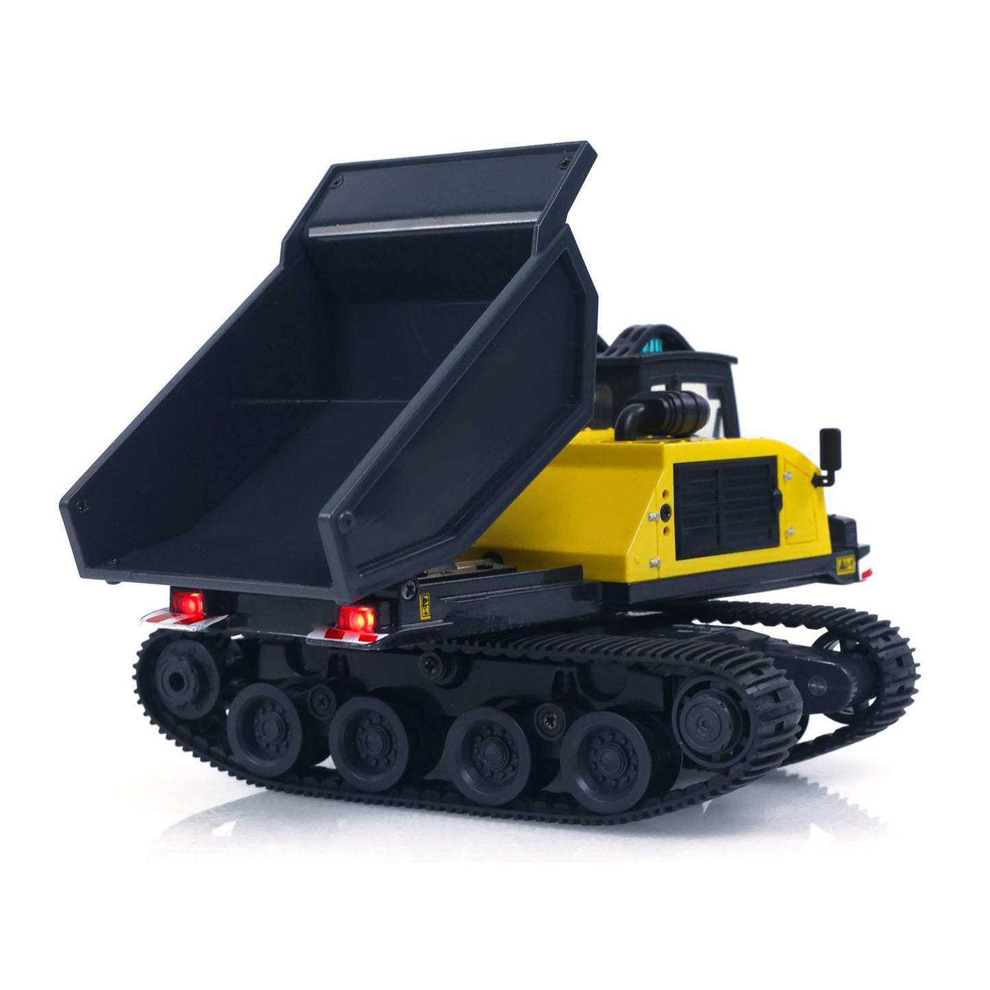 Fast Shipping 1/50 T14R Panther RTR Electric RC Crawler Dump Truck Construction Vehicle Tracked Tipper Finished Model Toys Lights Sounds Unit