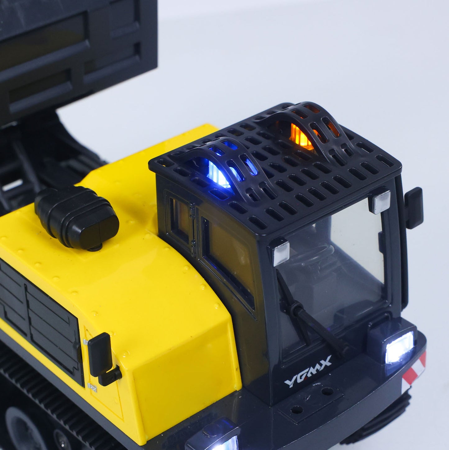 Fast Shipping 1/50 T14R Panther RTR Electric RC Crawler Dump Truck Construction Vehicle Tracked Tipper Finished Model Toys Lights Sounds Unit