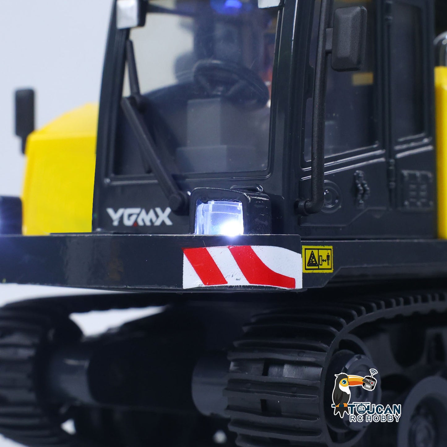 US STOCK 1/50 T14R Panther RTR Electric RC Crawler Dump Truck Construction Vehicle Tracked Tipper Finished Model Toys Lights Sounds Unit