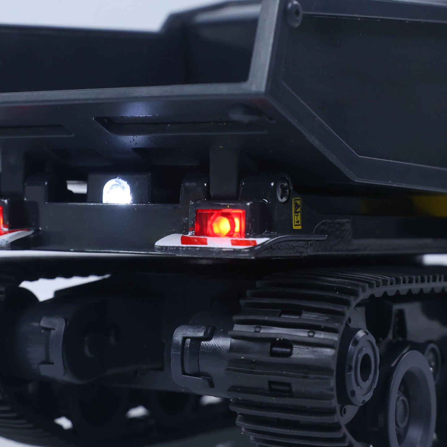 Fast Shipping 1/50 T14R Panther RTR Electric RC Crawler Dump Truck Construction Vehicle Tracked Tipper Finished Model Toys Lights Sounds Unit